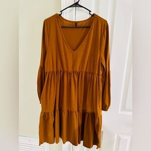 Wonderful shade of brown dress